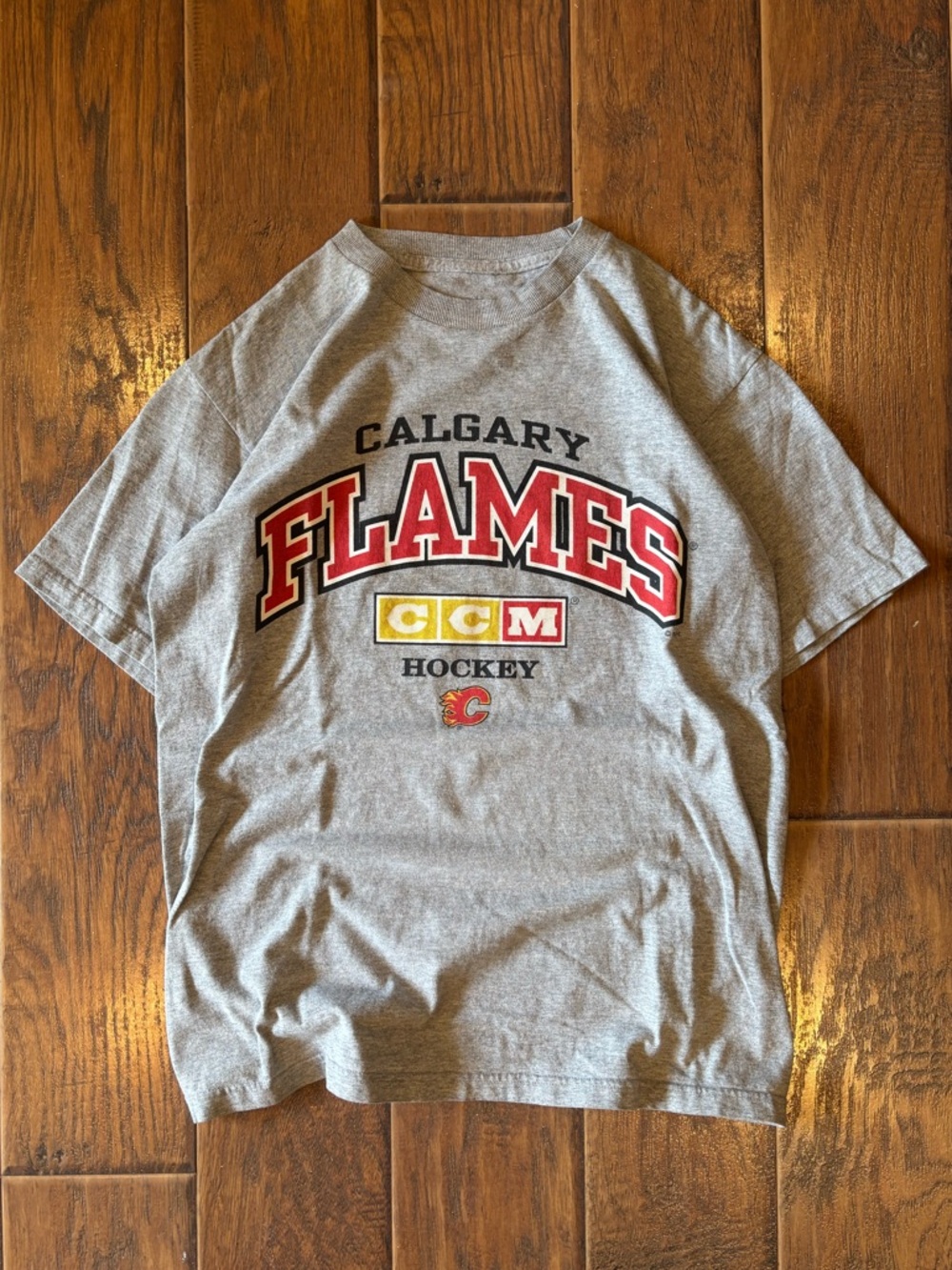 Vintage Y2K Calgary Flames CCM Shirt